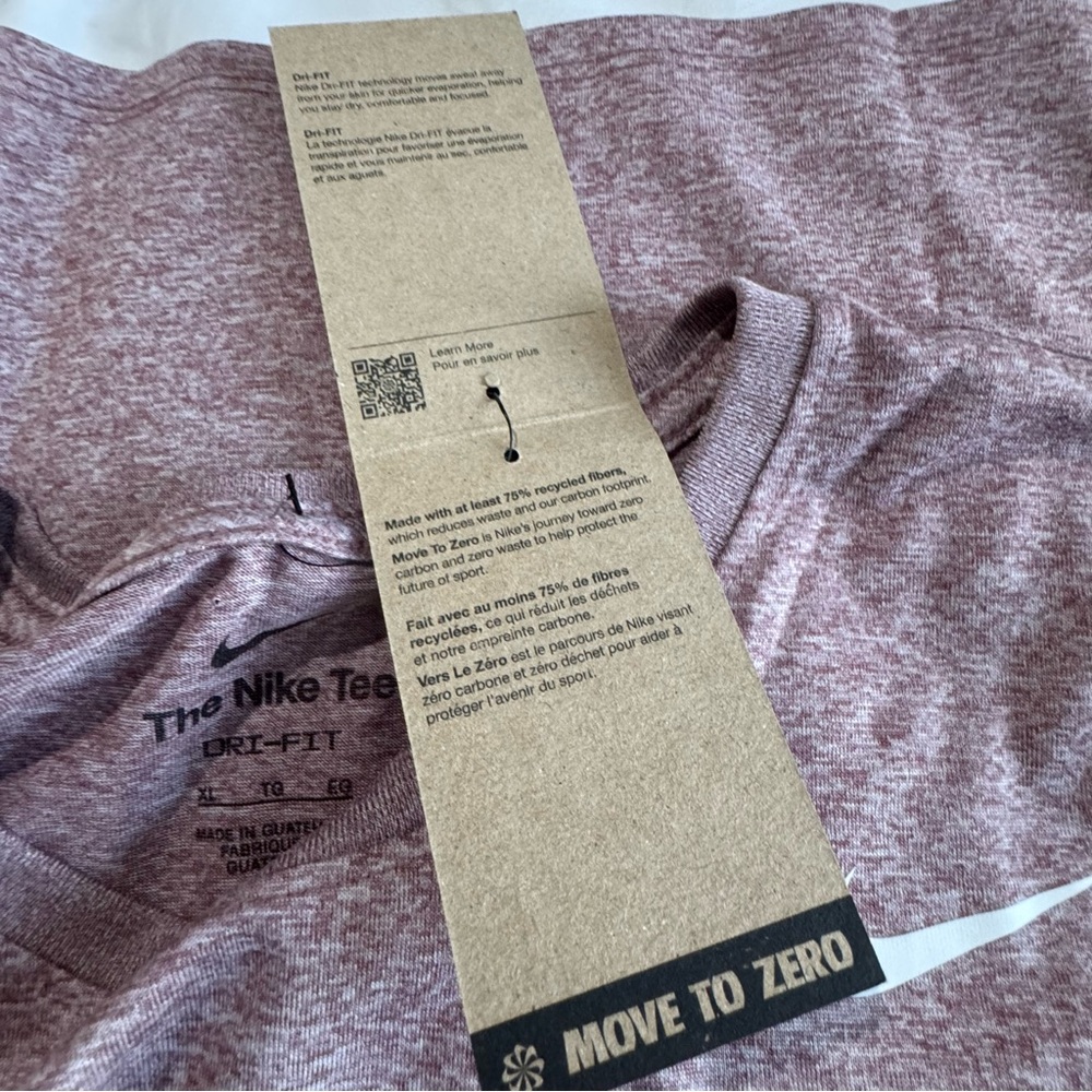 Nike Women’s Dri-Fit Training T-Shirt Size XL New with Tags - Picture 5 of 5